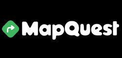 MapQuest logo with a green diamond containing a white arrow on the left, followed by “MapQuest” in bold white letters on a black background—a trusted guide for Home Remodeling Union County, NJ residents.